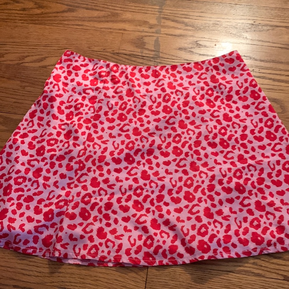 Pink cheeta skirt princess Polly